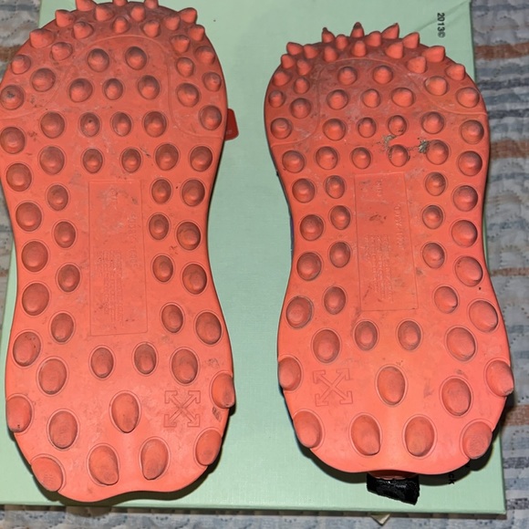 Odsy-1000 Violet Yellow Off-White Sneakers - Picture 7 of 10